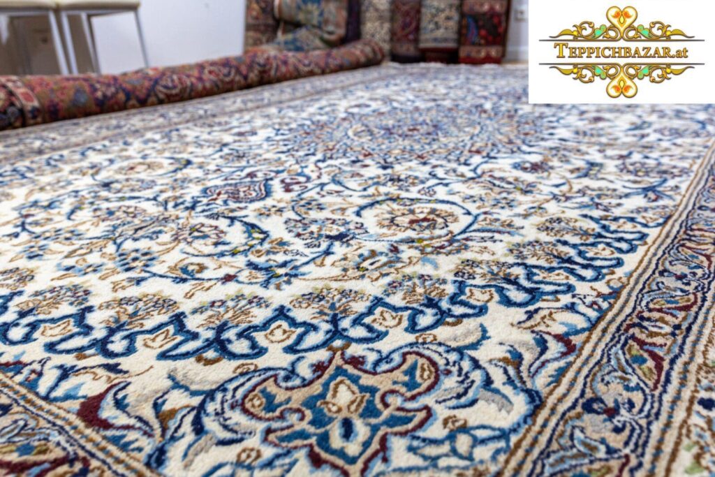Persian Rug Nain approx. 345x245 cm Hand-knotted (Sold)