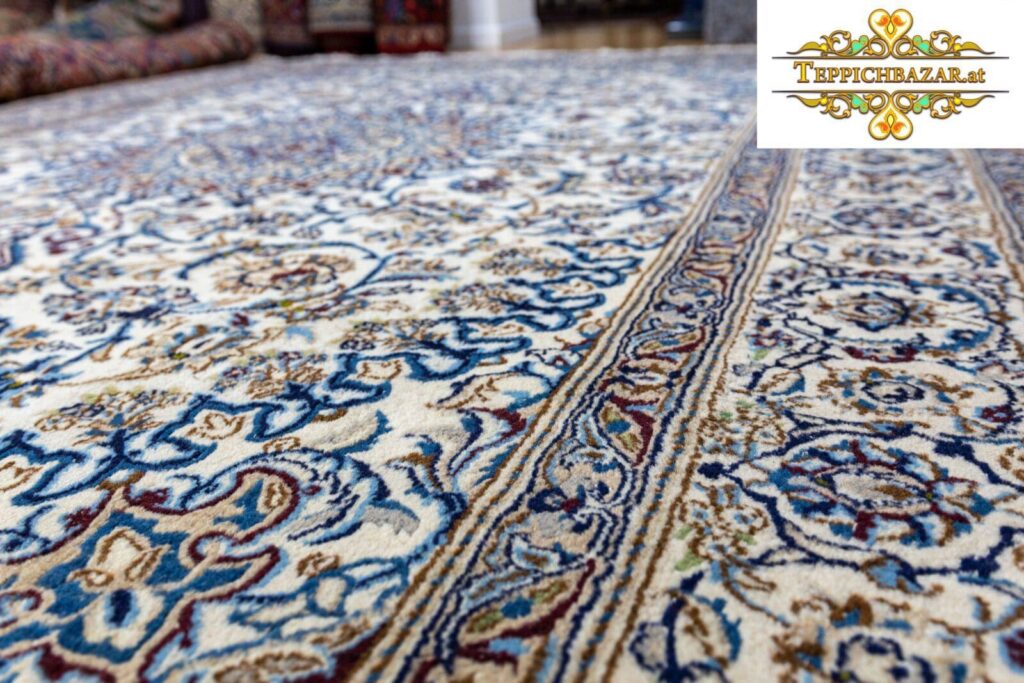 Persian Rug Nain approx. 345x245 cm Hand-knotted (Sold)
