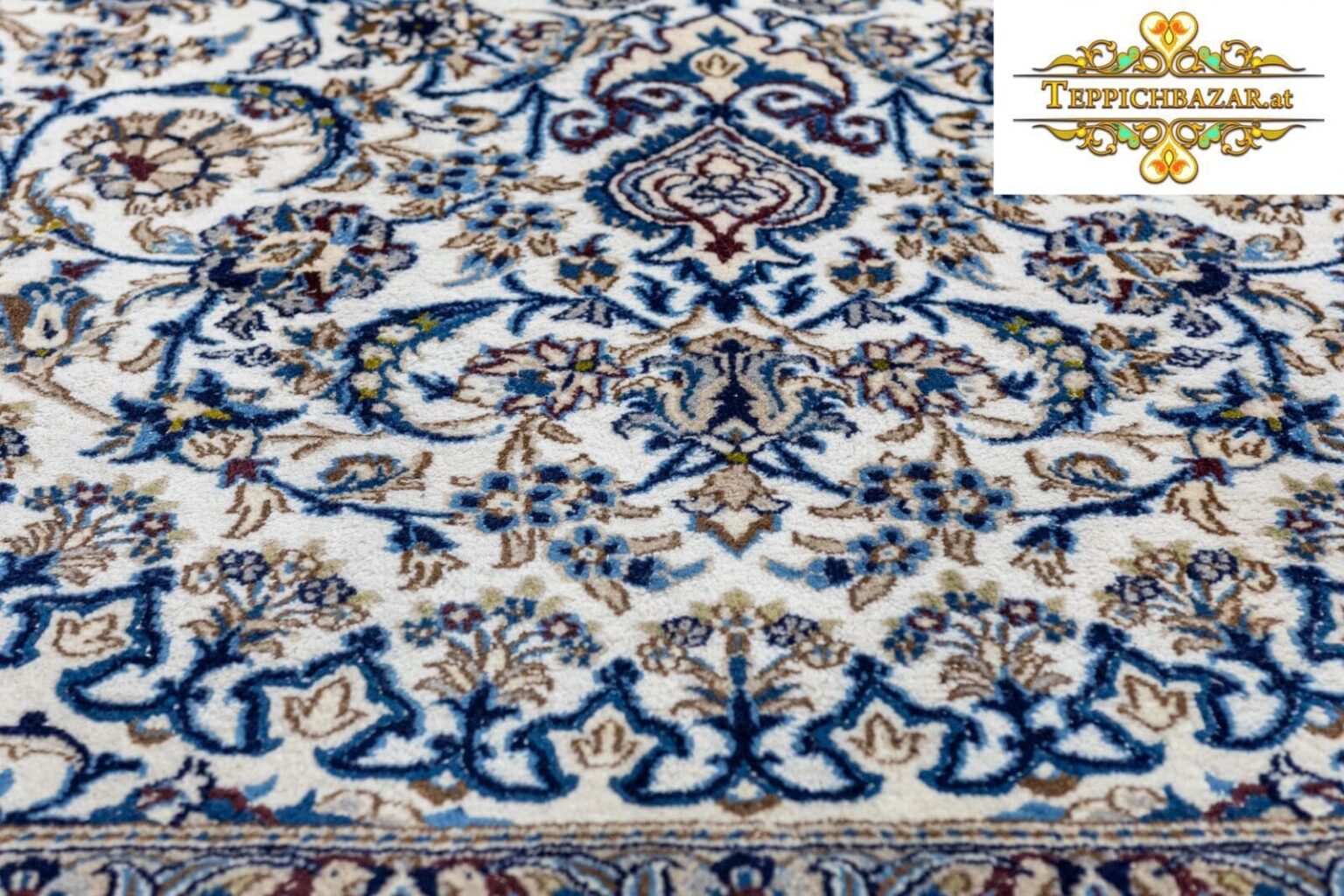 Persian Rug Nain approx. 345x245 cm Hand-knotted (Sold)