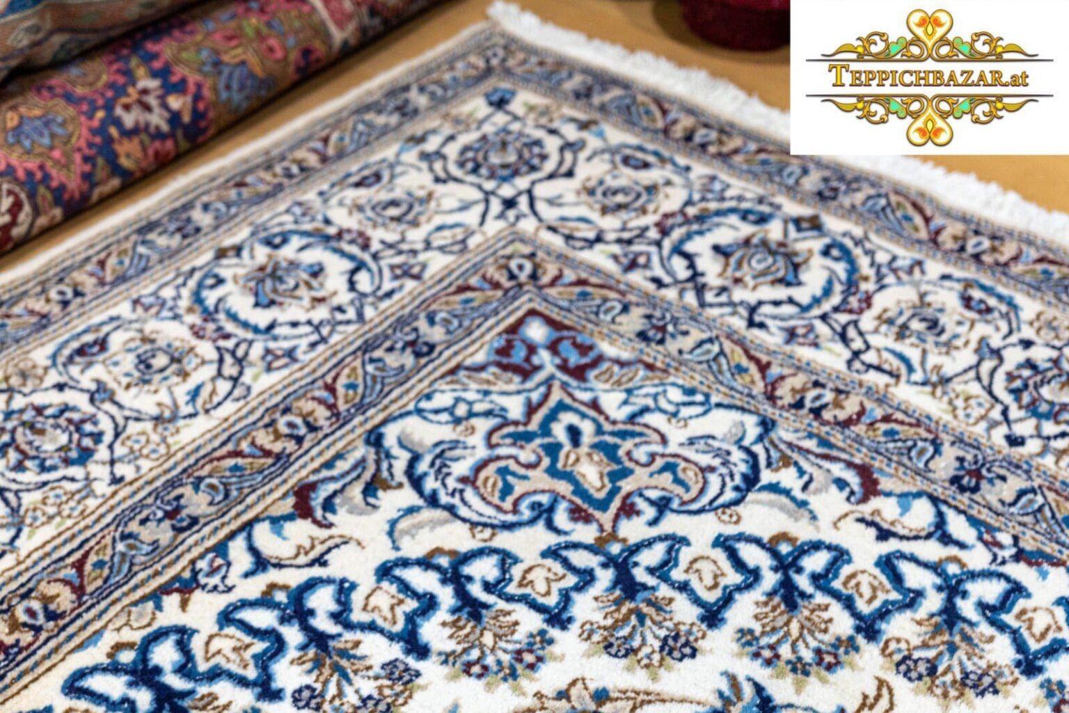 Persian Rug Nain approx. 345x245 cm Hand-knotted (Sold)