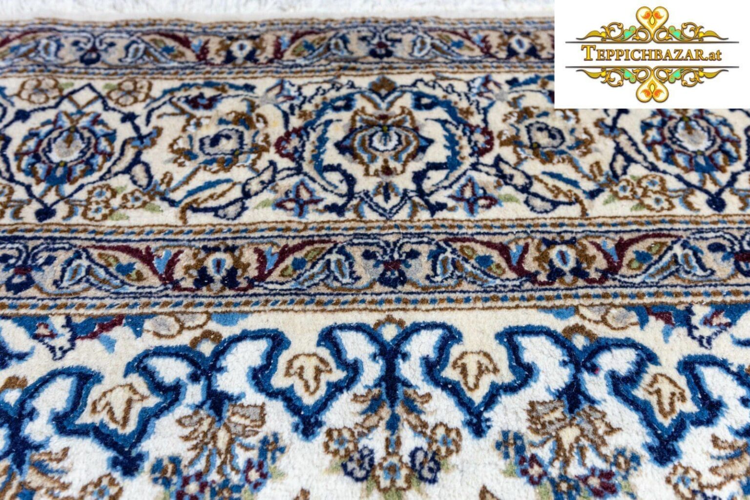 Persian Rug Nain approx. 345x245 cm Hand-knotted (Sold)
