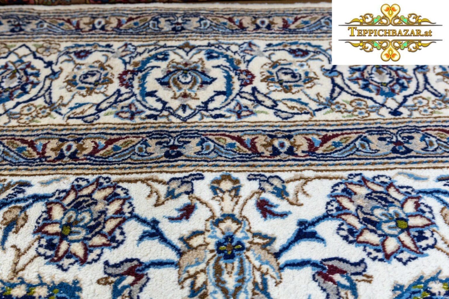 Persian Rug Nain approx. 345x245 cm Hand-knotted (Sold)