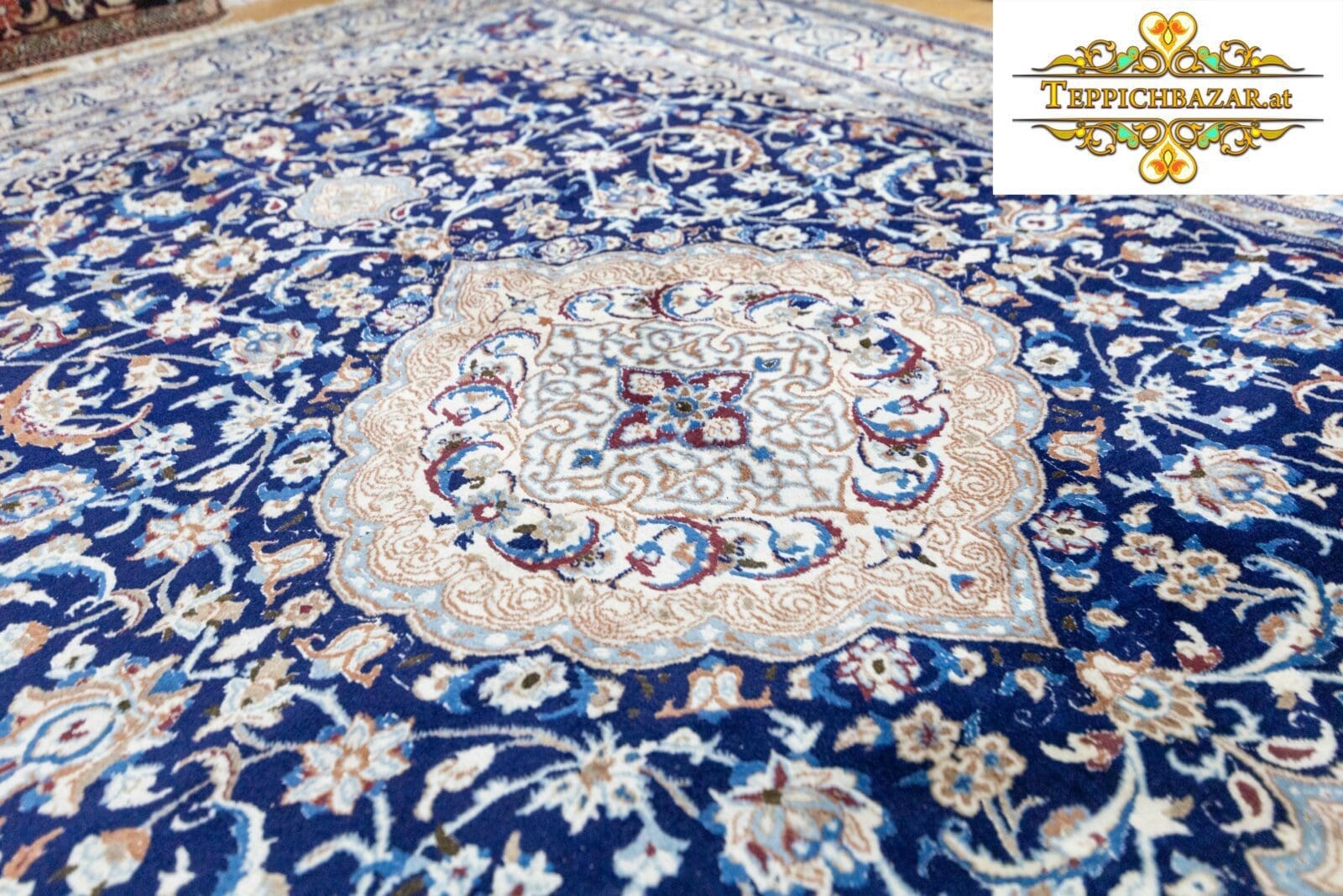 Persian Rug Nain ca 350x235cm Wool Hand-knotted (Sold)