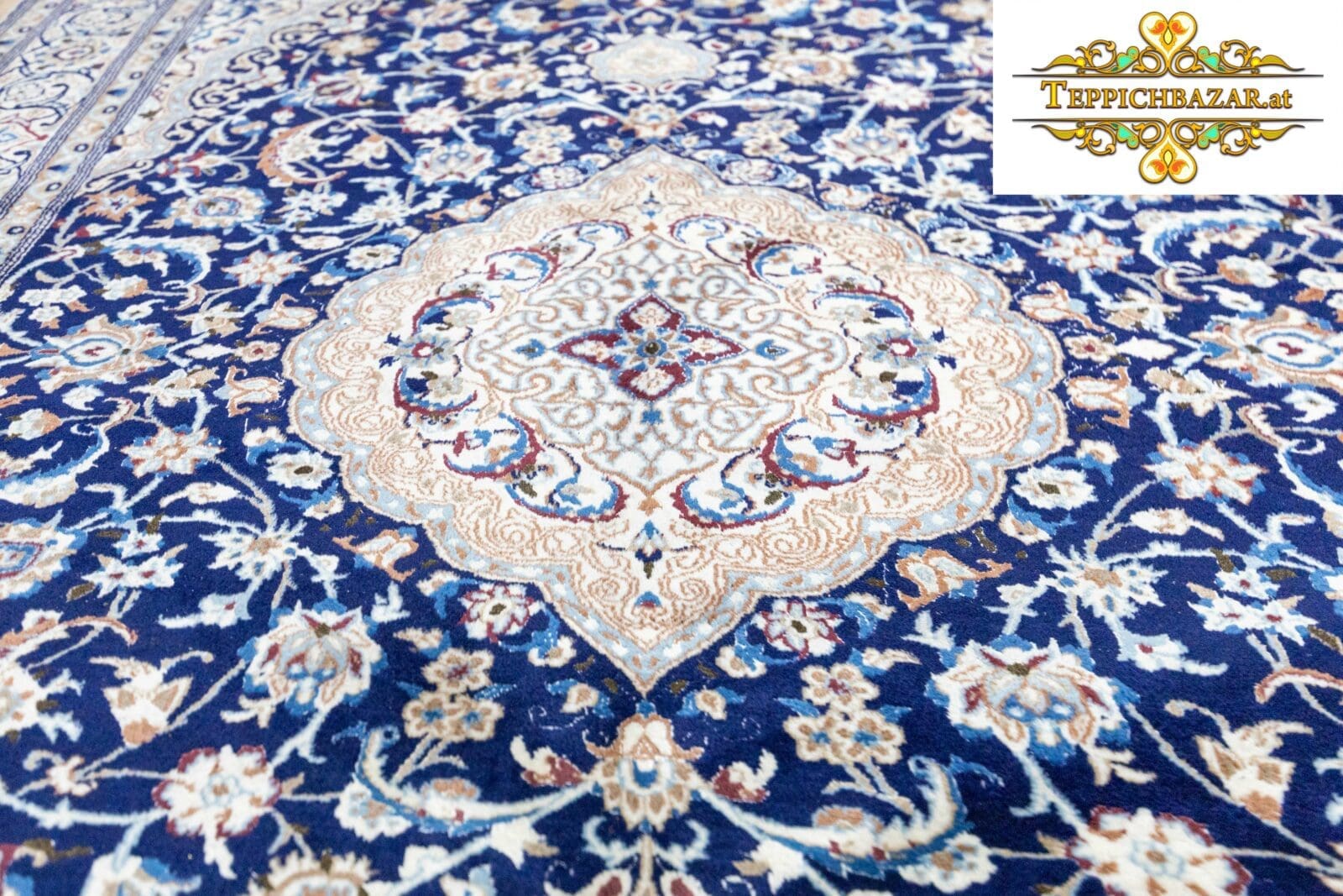 Persian Rug Nain ca 350x235cm Wool Hand-knotted (Sold)