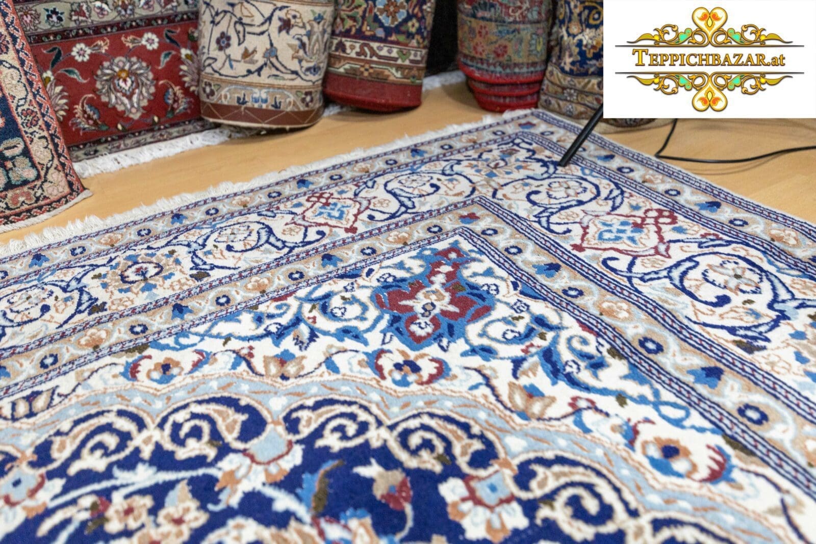 Persian Rug Nain ca 350x235cm Wool Hand-knotted (Sold)