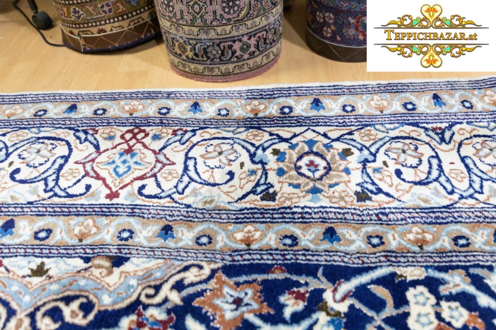 Persian Rug Nain ca 350x235cm Wool Hand-knotted (Sold)