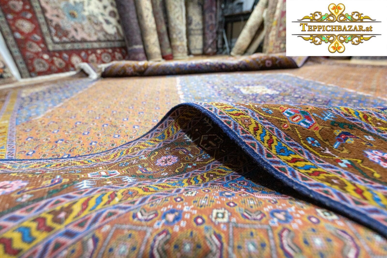 Persian Rug Tabriz approx 340x250 cm Wool Hand-knotted