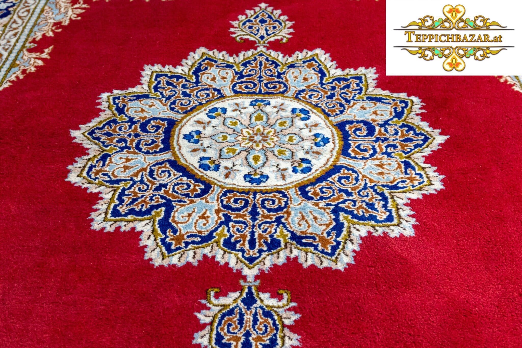 Oriental Rug Kerman approx 358 x 275 cm Hand-knotted (Sold)