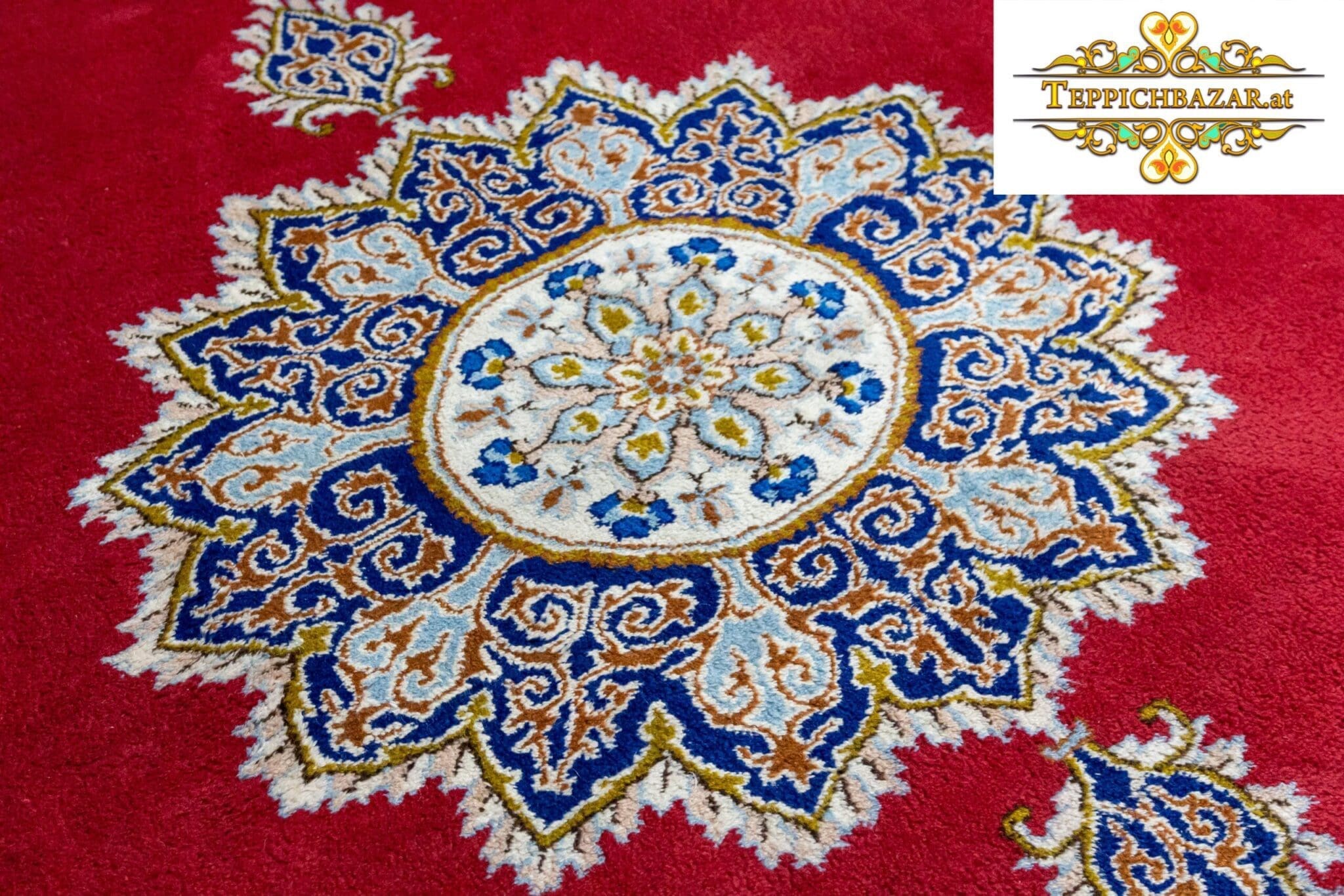 Oriental Rug Kerman approx 358 x 275 cm Hand-knotted (Sold)