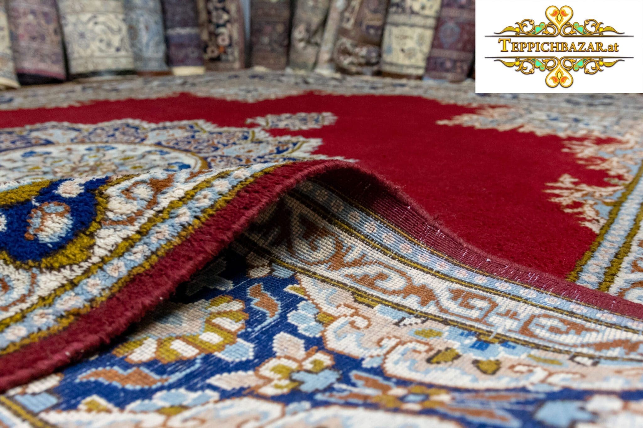 Oriental Rug Kerman approx 358 x 275 cm Hand-knotted (Sold)