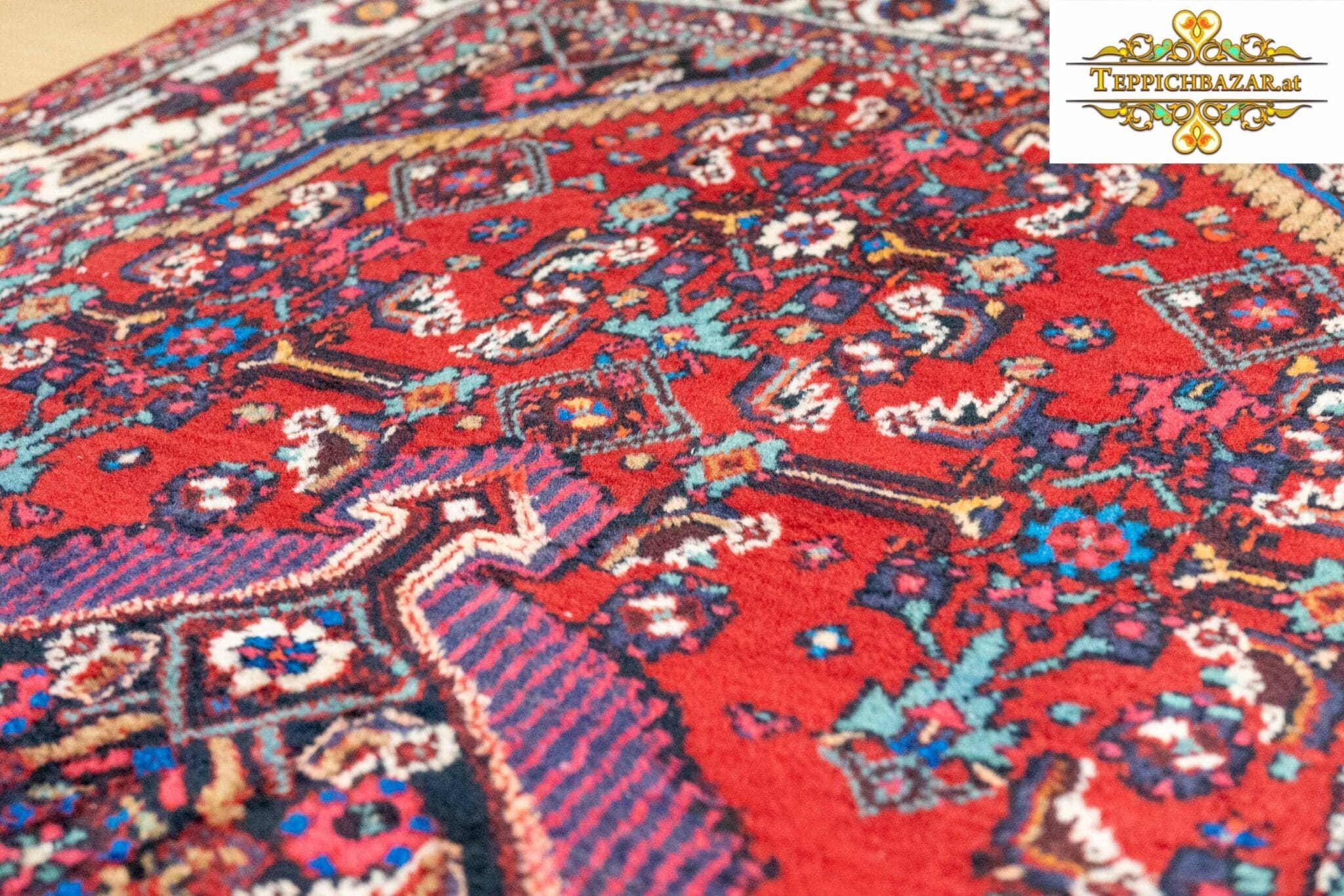 perserteppich-handgeknuepft-308-312-46-of-48-scaled Persian Rug Hamadan 245x133 cm Wool Hand-knotted