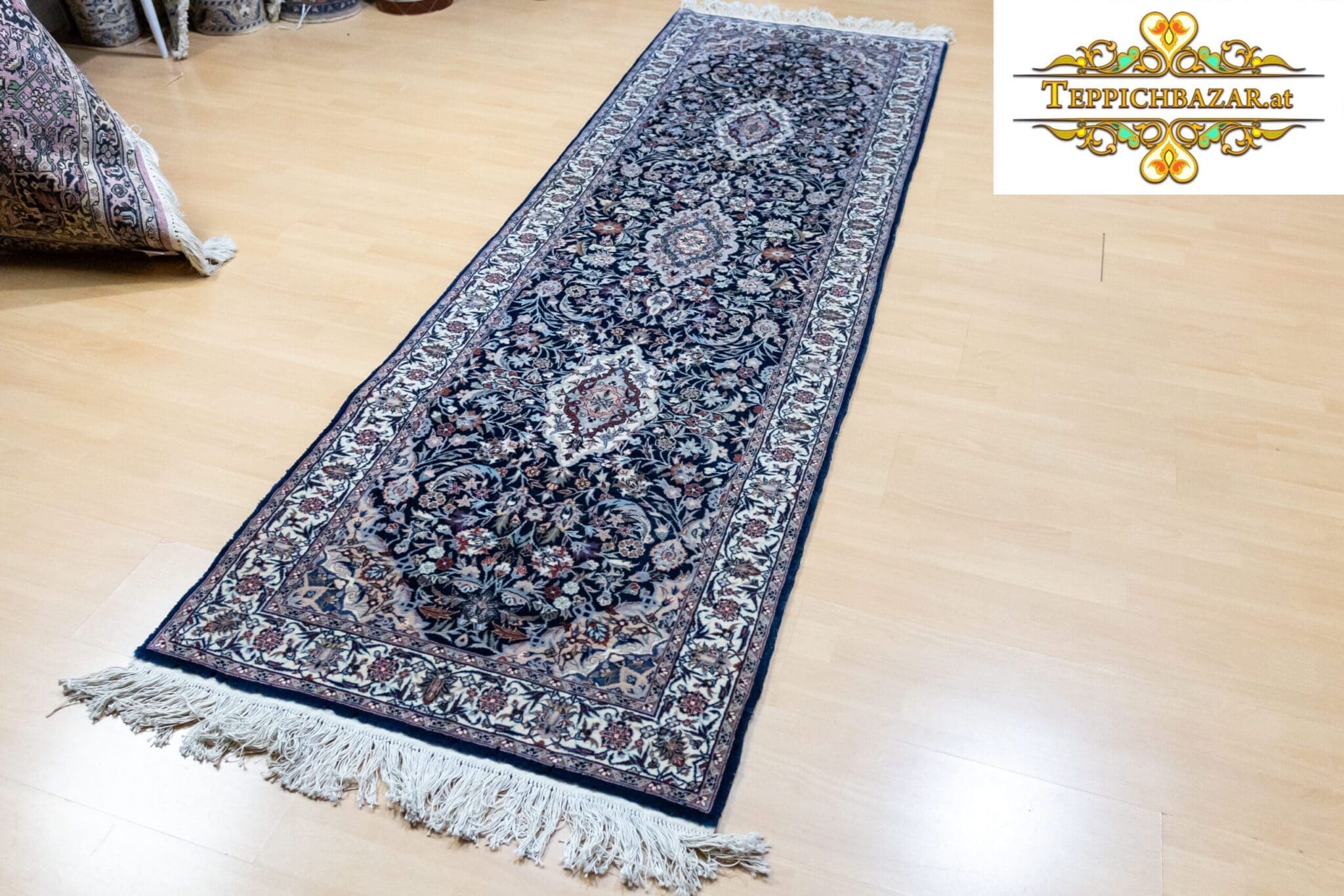 Persian Rug 250 x 79 cm Wool Hand-knotted (Sold)