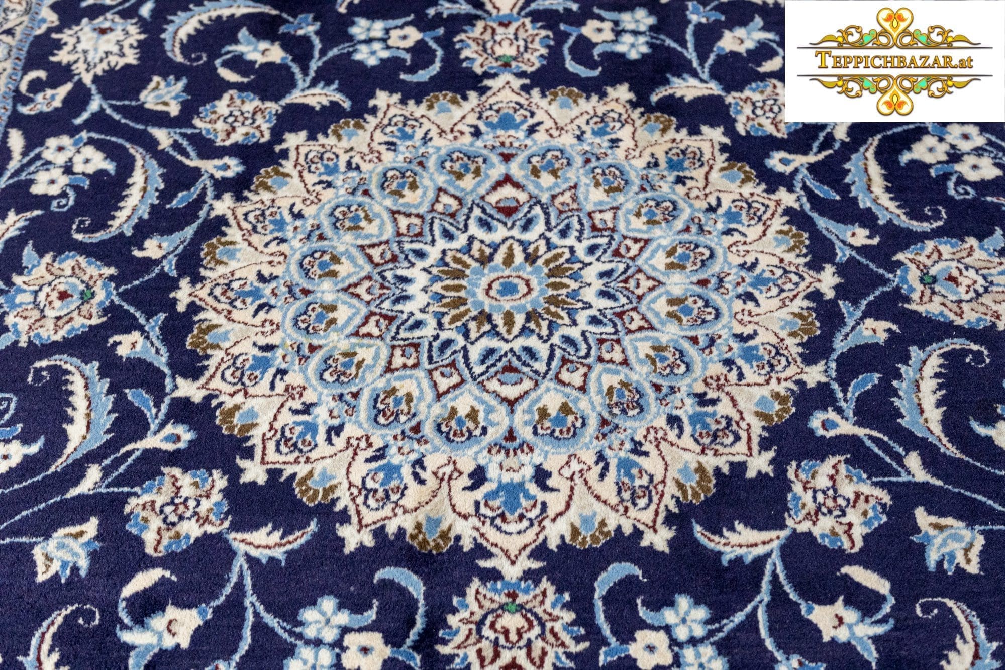 Persian Rug Nain 302 x 201 cm Wool Hand-knotted (Sold)