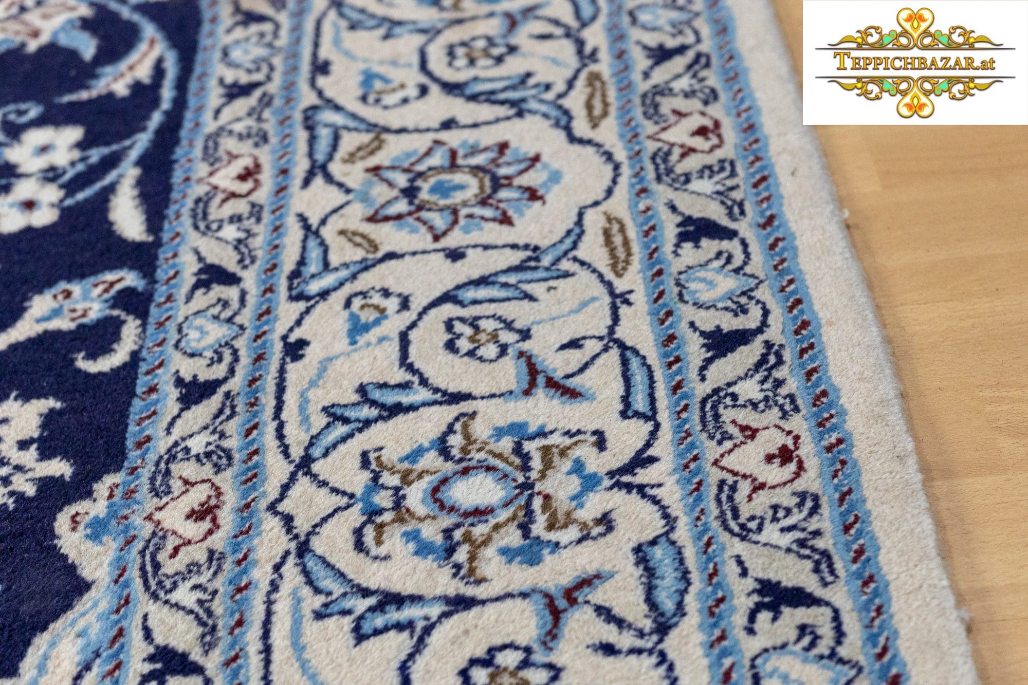 Persian Rug Nain 302 x 201 cm Wool Hand-knotted (Sold)