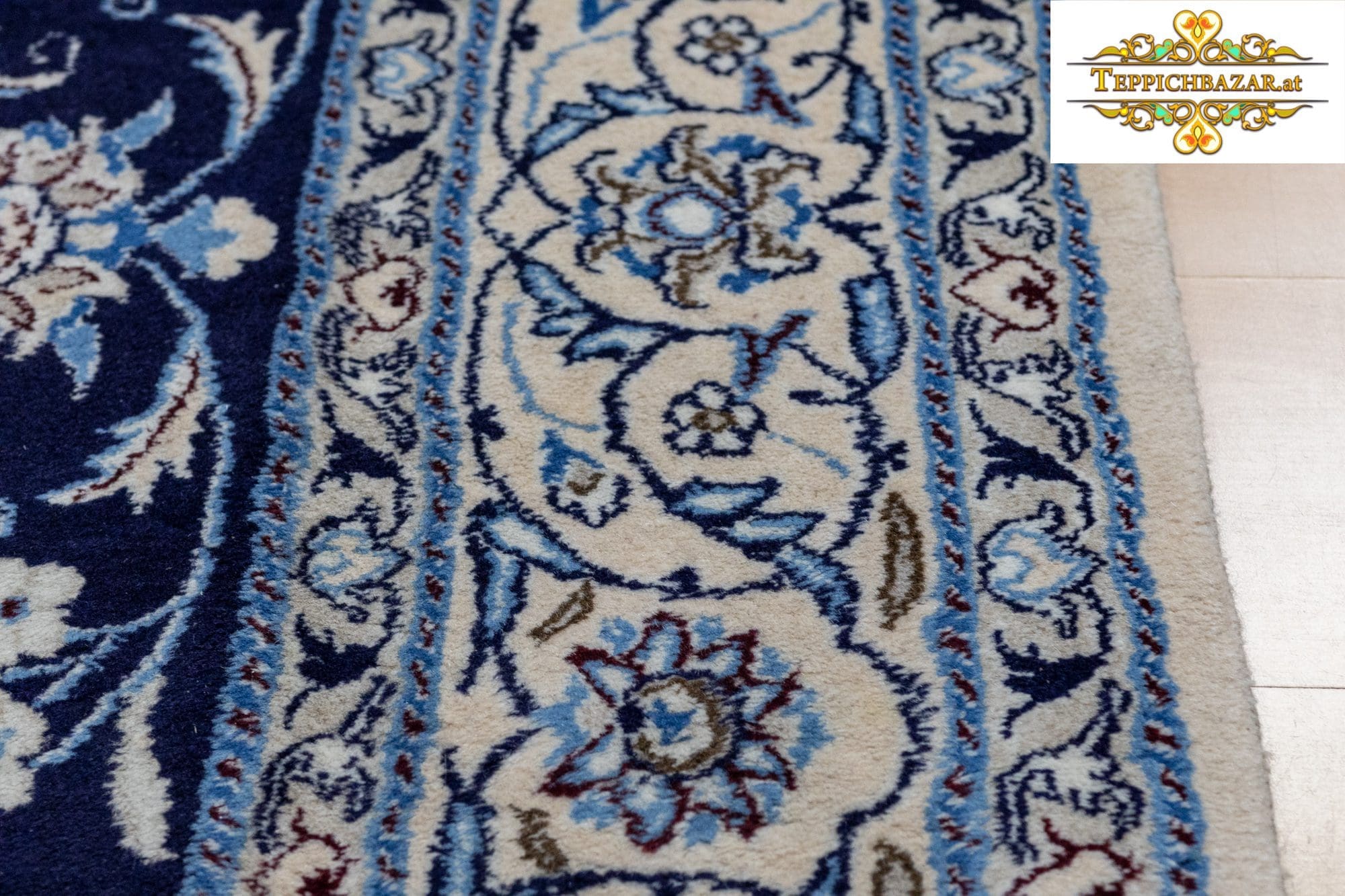 Persian Rug Nain 302 x 201 cm Wool Hand-knotted (Sold)