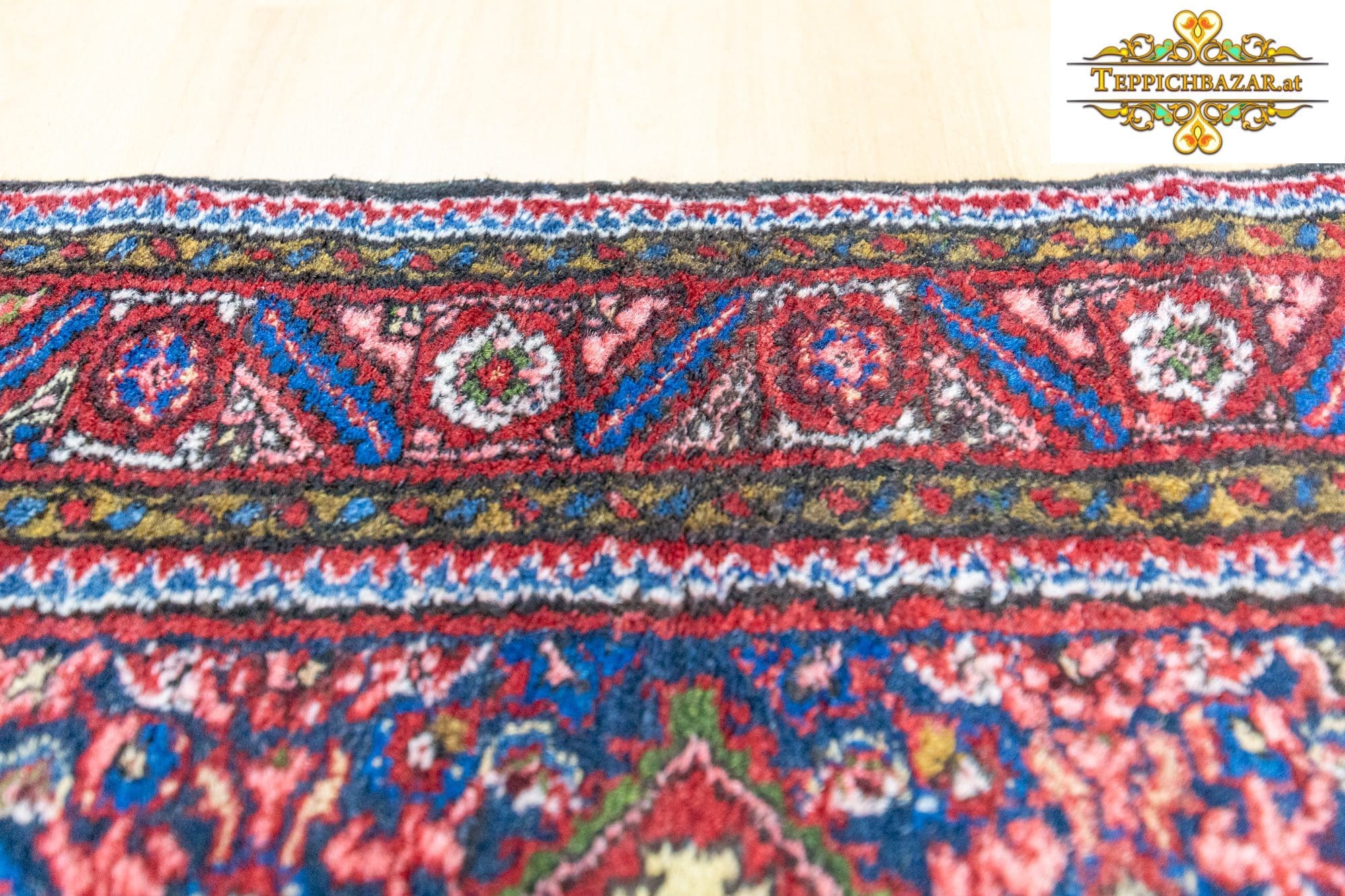 Persian Rug Hamadan 223 x 112 cm Wool Hand-knotted