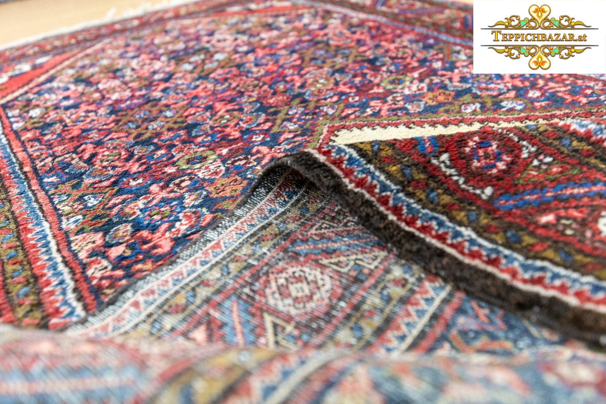Persian Rug Hamadan 223 x 112 cm Wool Hand-knotted