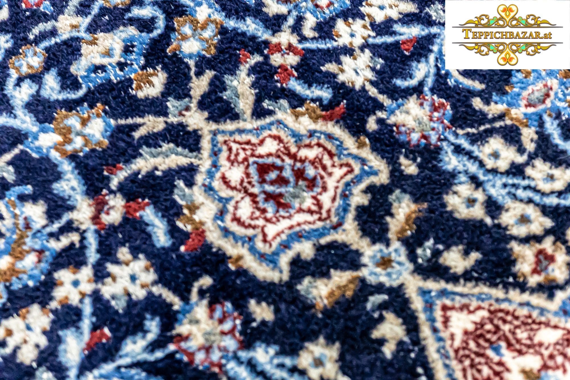 Persian Rug Nain 288x194cm Hand-knotted