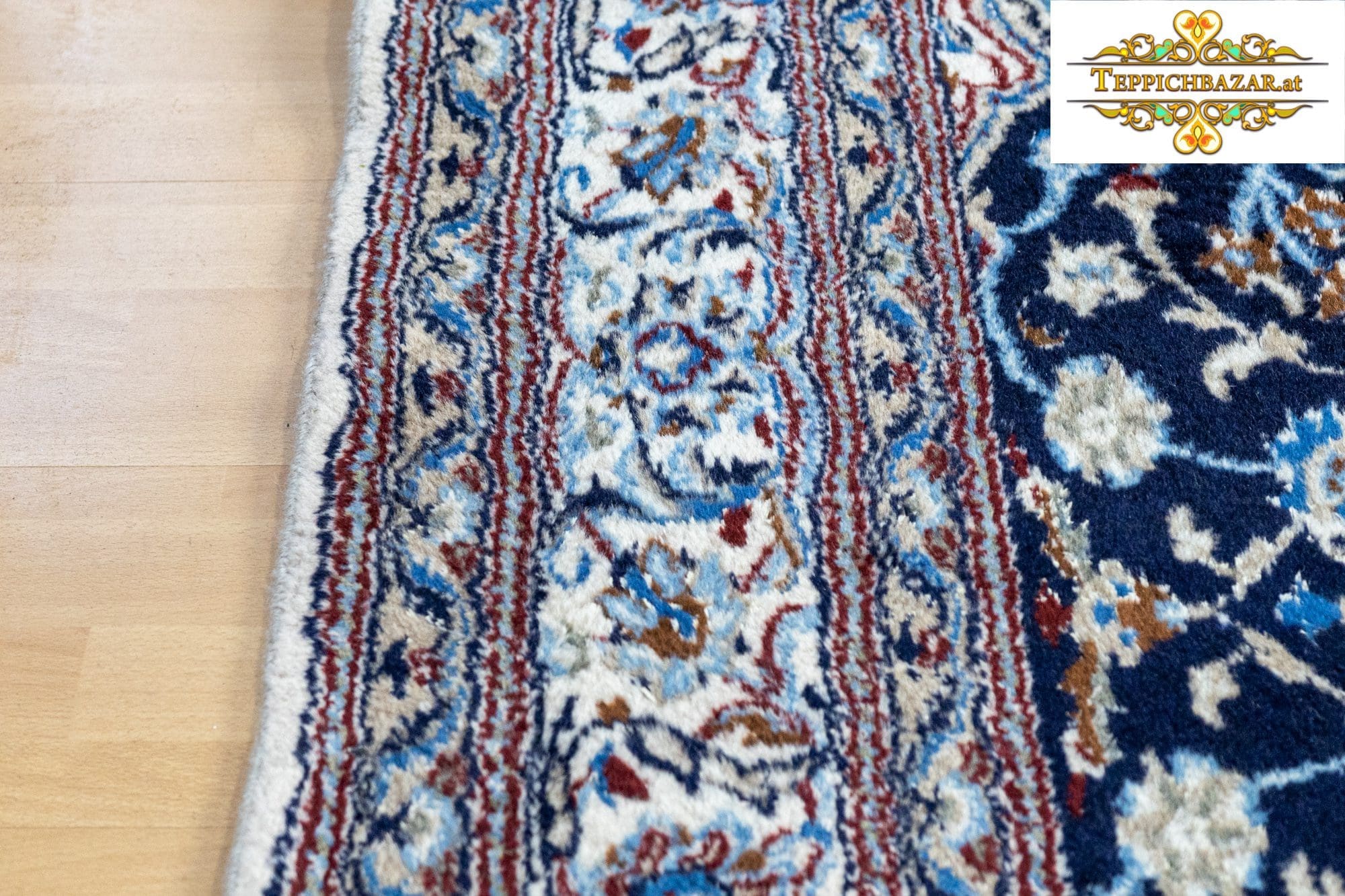 Persian Rug Nain 288x194cm Hand-knotted