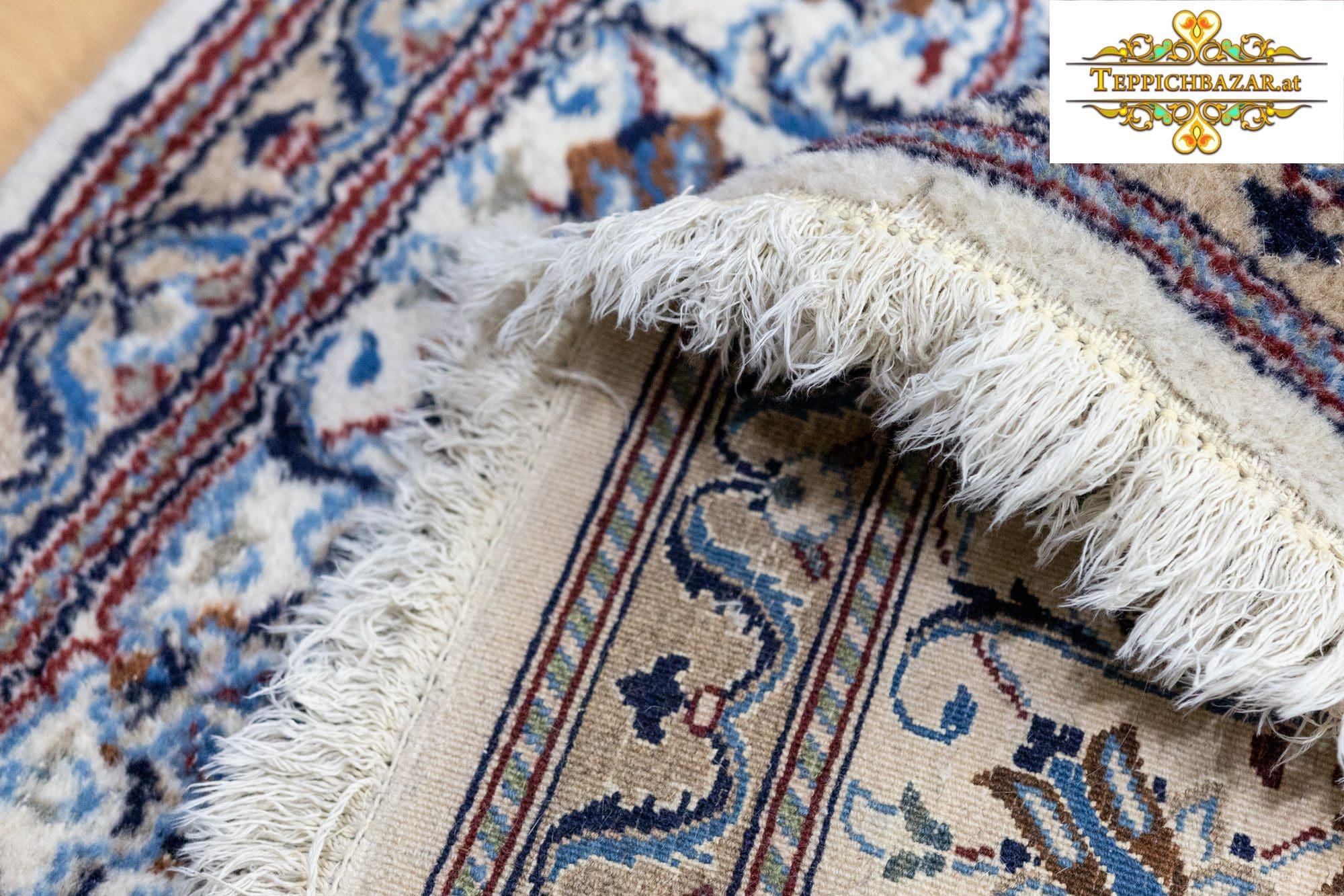 Persian Rug Nain 288x194cm Hand-knotted