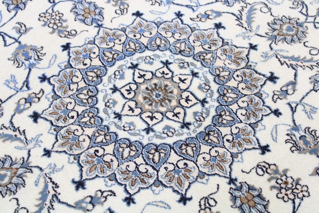 h1-originaler-perserteppich-nain-neuware-302-cm-x-195-cm-nr-54-in-5 Persian Rug Nain 302 x 195 cm Wool Hand-knotted