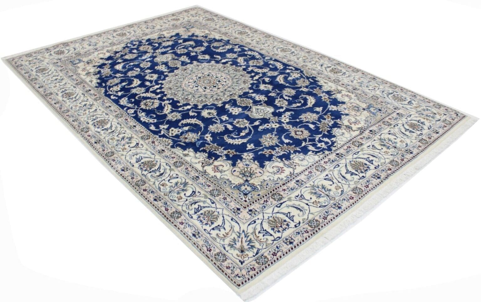 Persian Rug Nain 296 x 197 cm Wool Hand-knotted