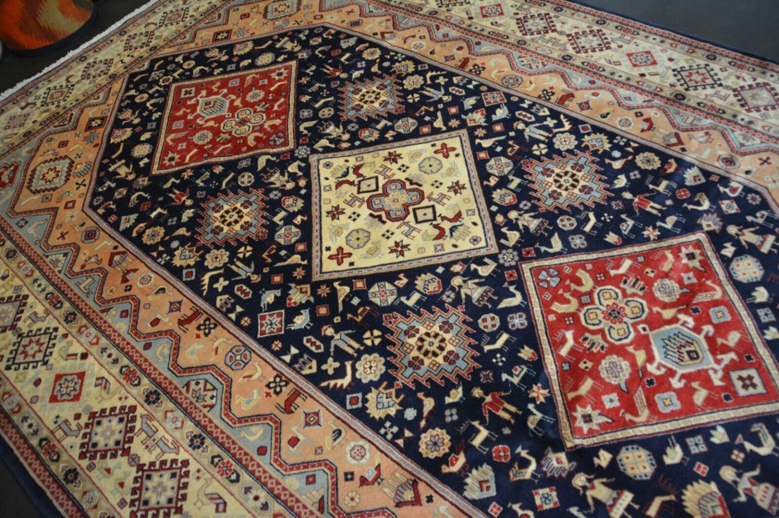 Persian Rug Semnan 321 x 214 cm Wool Hand-knotted