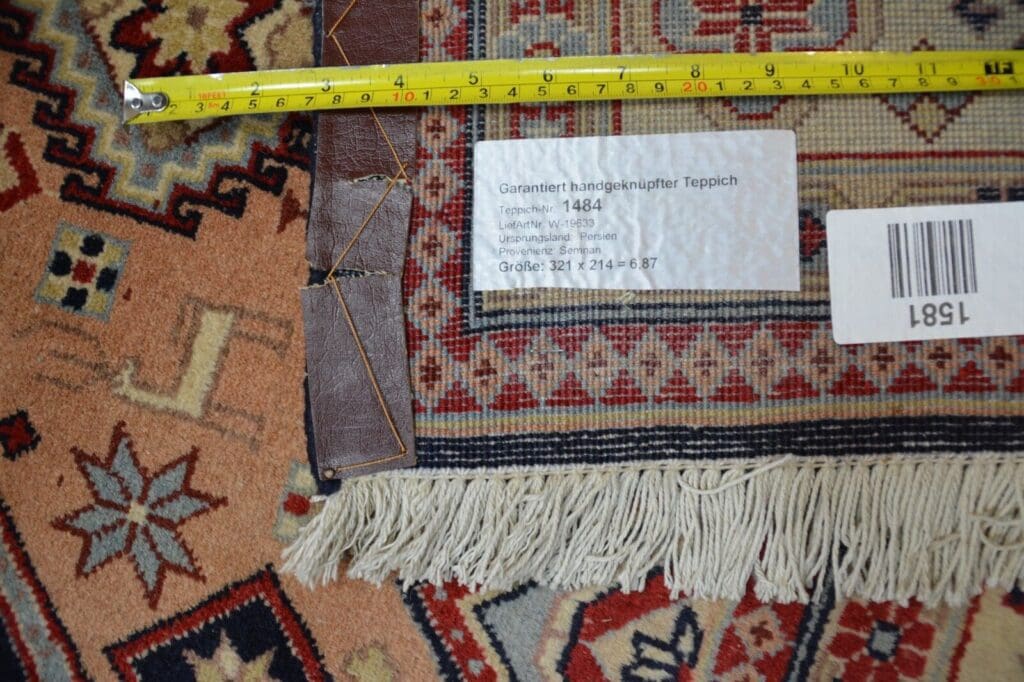 Persian Rug Semnan 321 x 214 cm Wool Hand-knotted