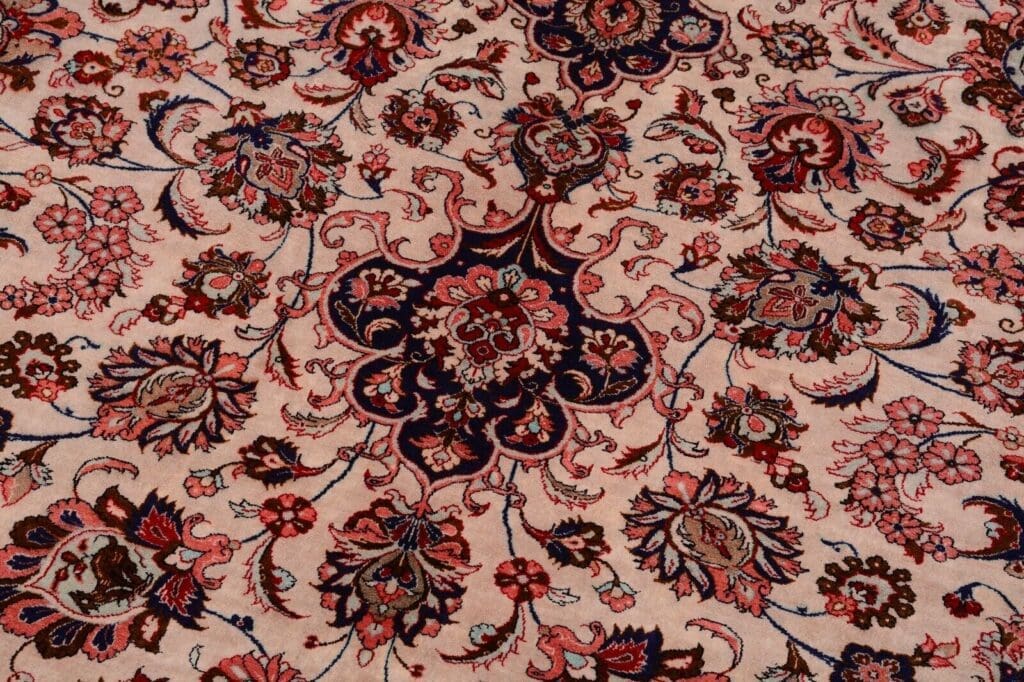 Persian Rug Qom 396x296 cm Silk Hand-knotted