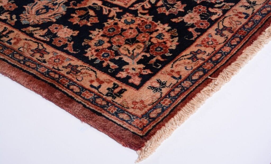 h1-handgeknupfter-antiker-perserteppich-sarough-im-amerikanischen-stil-373-x-2 Persian Rug Sarouk 373 x 273 cm Wool Hand-knotted