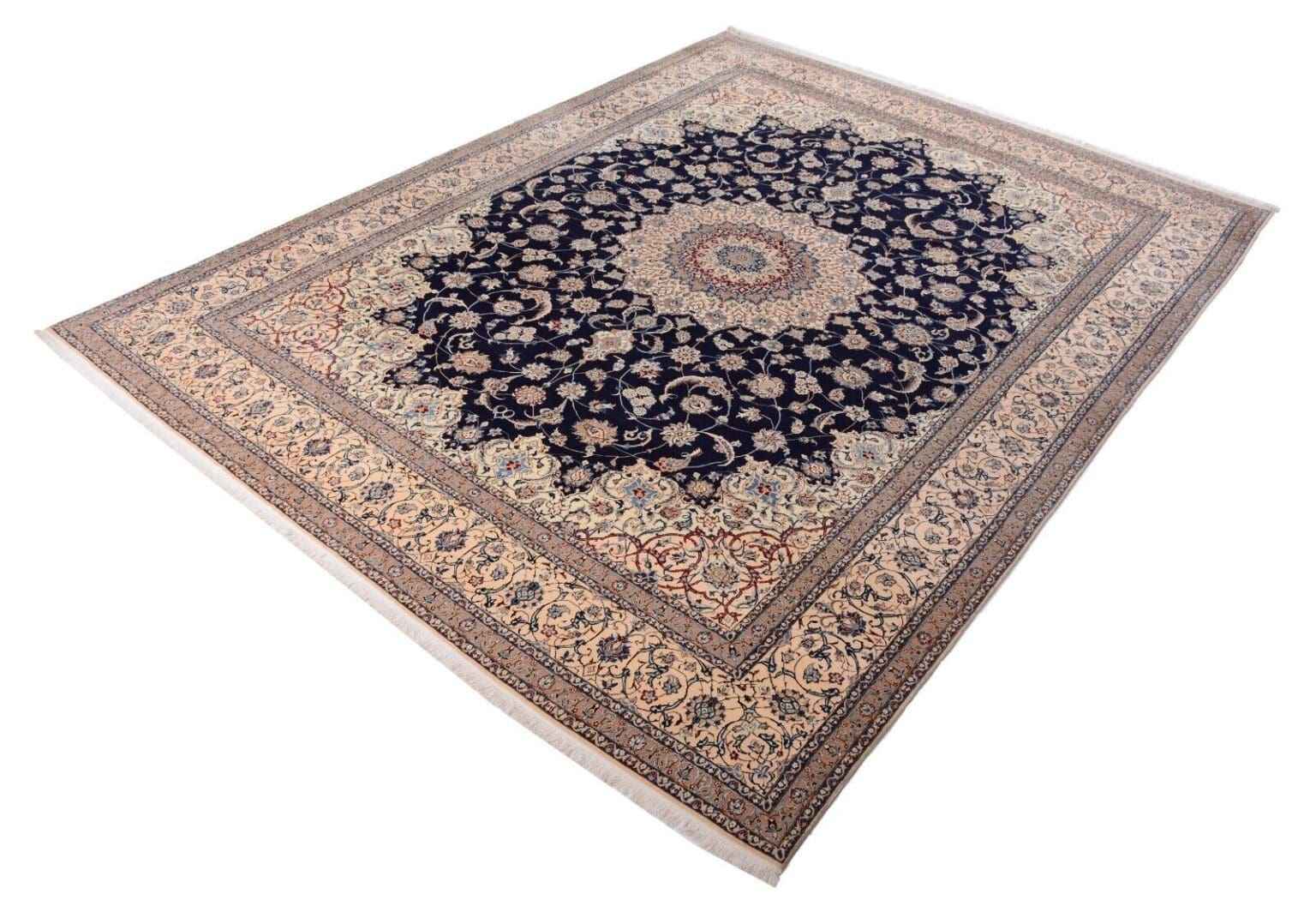 Persian Rug Nain 408 x 305 cm Wool Hand-knotted