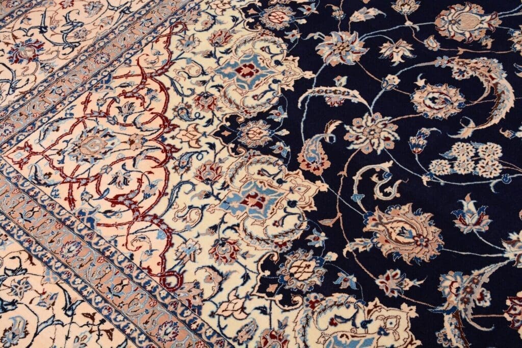 Persian Rug Nain 408 x 305 cm Wool Hand-knotted