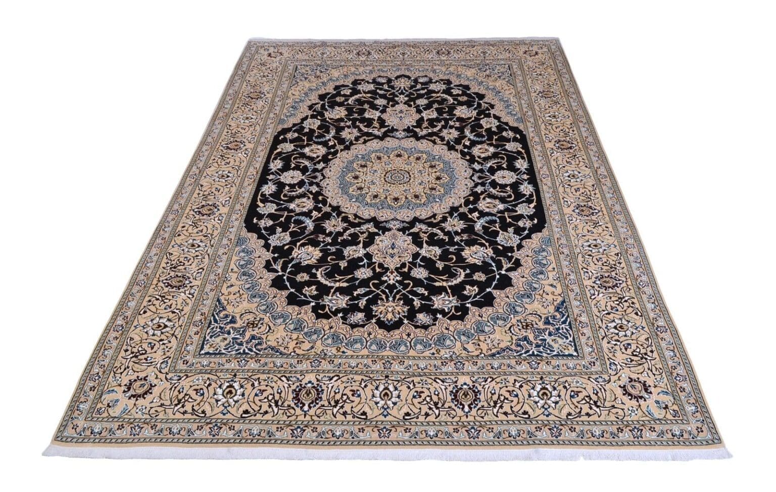 Persian Rug Nain 364 x 240 cm Wool Hand-knotted