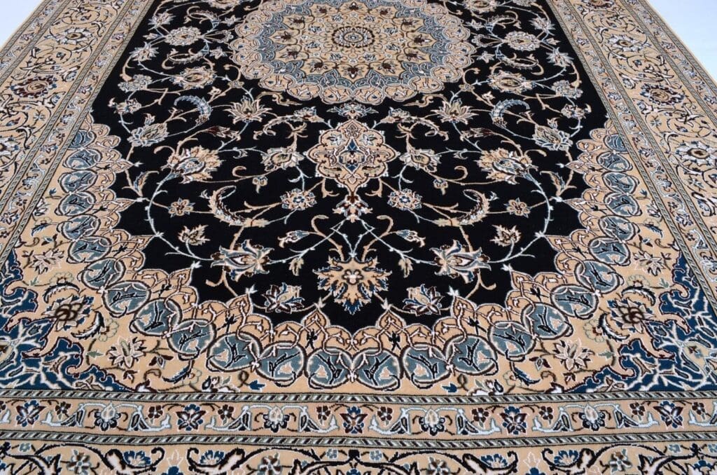 Persian Rug Nain 364 x 240 cm Wool Hand-knotted