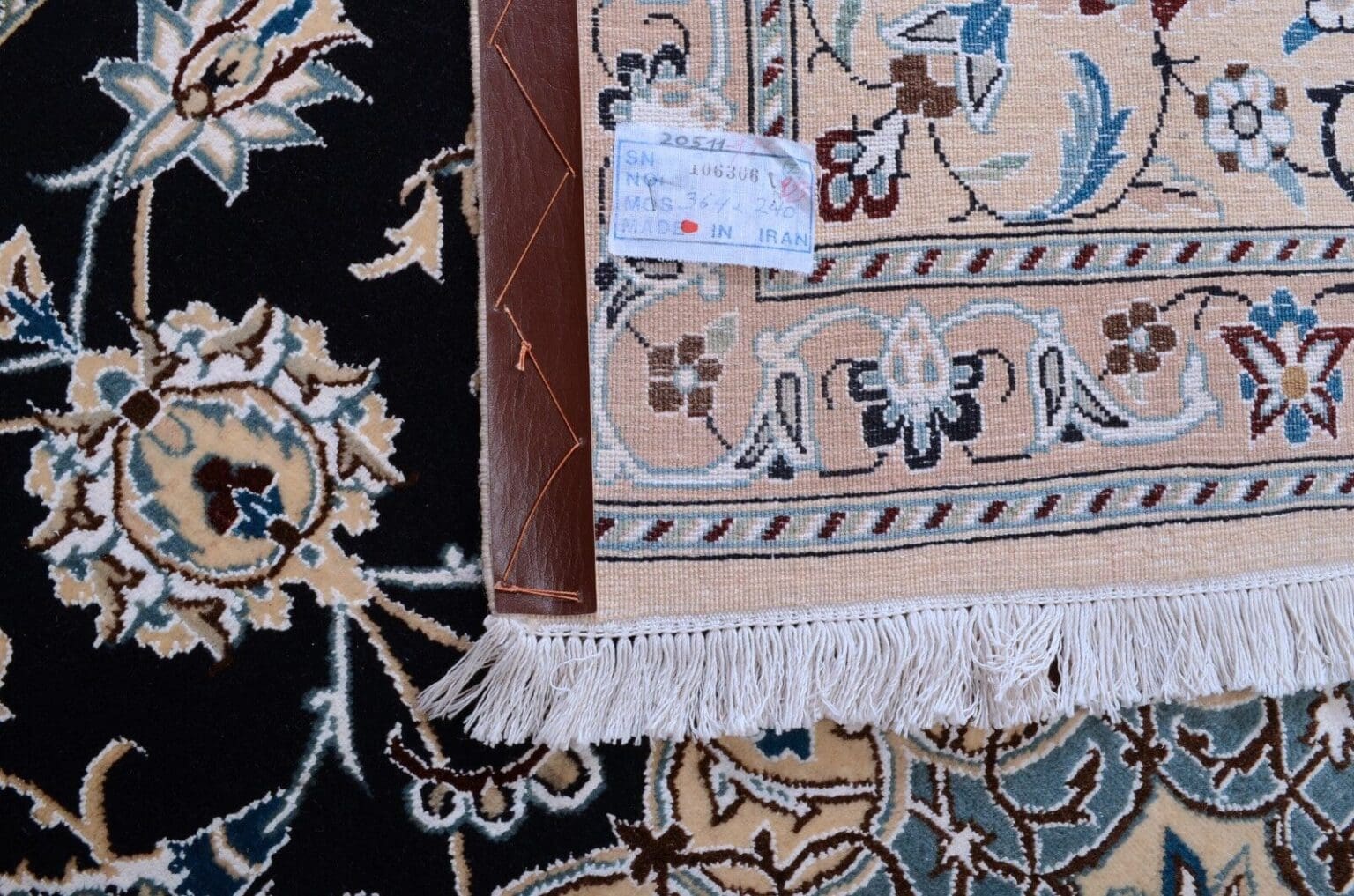 Persian Rug Nain 364 x 240 cm Wool Hand-knotted