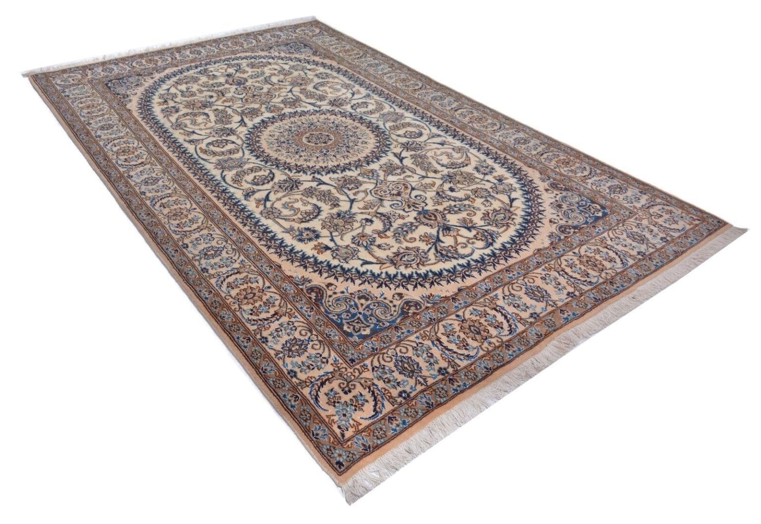 Persian Rug Nain 305 x 196 cm Wool Hand-knotted