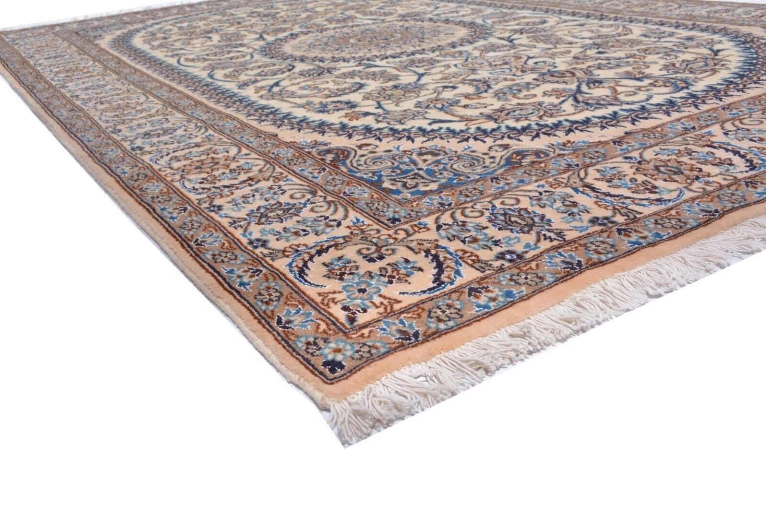 Persian Rug Nain 305 x 196 cm Wool Hand-knotted