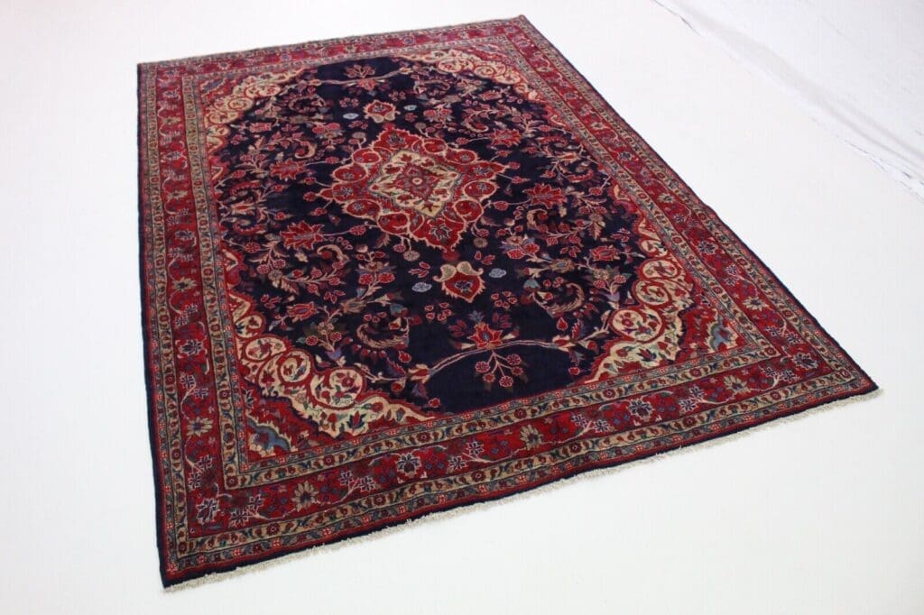 schoner-hamadan-perserteppich-310x230-cm-handgeknupft-traditioneller-1 Persian Rug Hamadan 310x230 cm Wool Hand-knotted