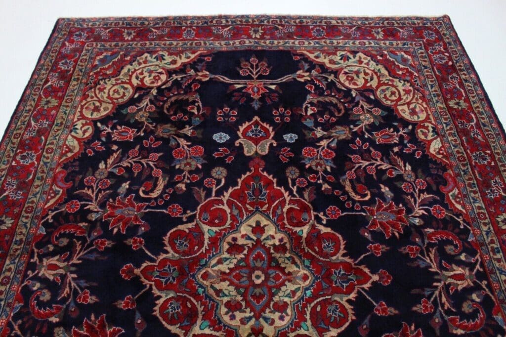 schoner-hamadan-perserteppich-310x230-cm-handgeknupft-traditioneller-3 Persian Rug Hamadan 310x230 cm Wool Hand-knotted