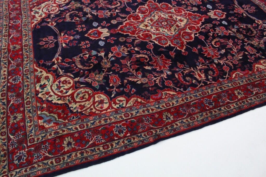 schoner-hamadan-perserteppich-310x230-cm-handgeknupft-traditioneller-5 Persian Rug Hamadan 310x230 cm Wool Hand-knotted