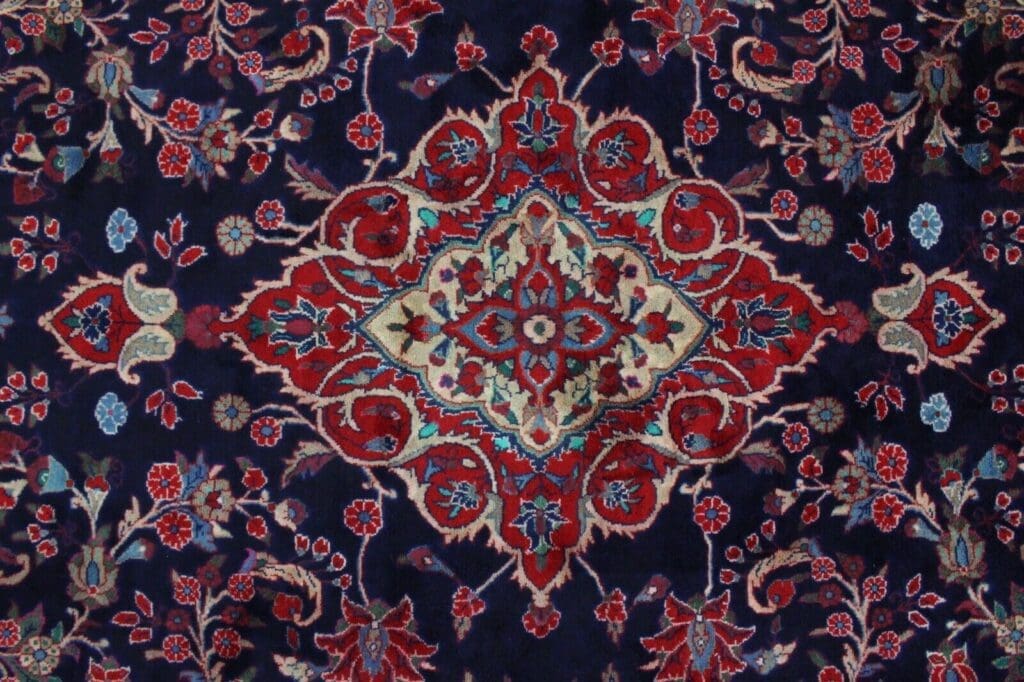 schoner-hamadan-perserteppich-310x230-cm-handgeknupft-traditioneller-6 Persian Rug Hamadan 310x230 cm Wool Hand-knotted