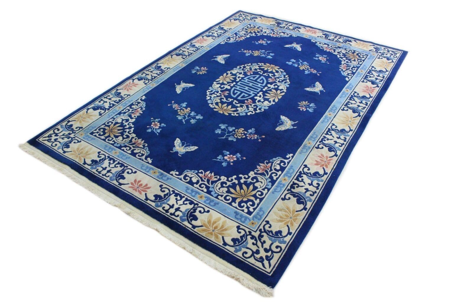 klassischer-300x200-cm-perserteppich-handgeknupft-ca-25-40-jahre-alt-1-3 Oriental Rug 300x200 cm Wool Hand-knotted