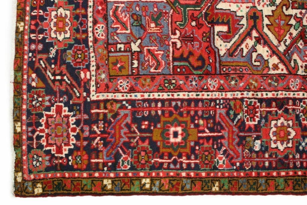 Persian Rug Heriz 397 x 272 cm Wool Hand-knotted