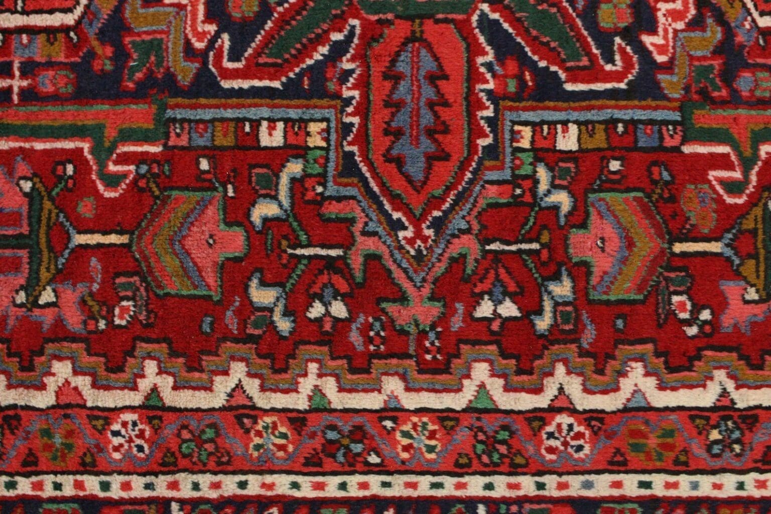Persian Rug Heriz 397 x 272 cm Wool Hand-knotted