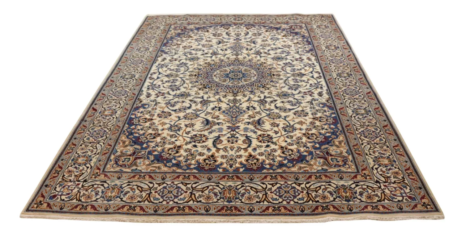 Persian Rug Nain 292 x 194 cm Wool Hand-knotted