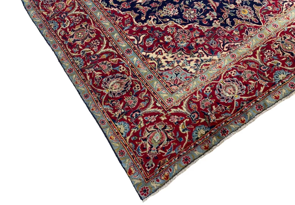 Persian Rug Kashan 310 x 186 cm Wool Hand-knotted