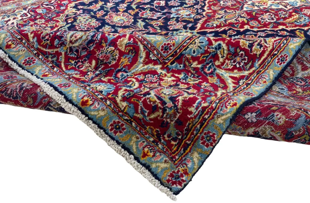 Persian Rug Kashan 310 x 186 cm Wool Hand-knotted