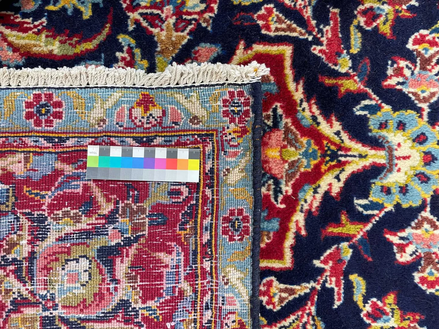 Persian Rug Kashan 310 x 186 cm Wool Hand-knotted