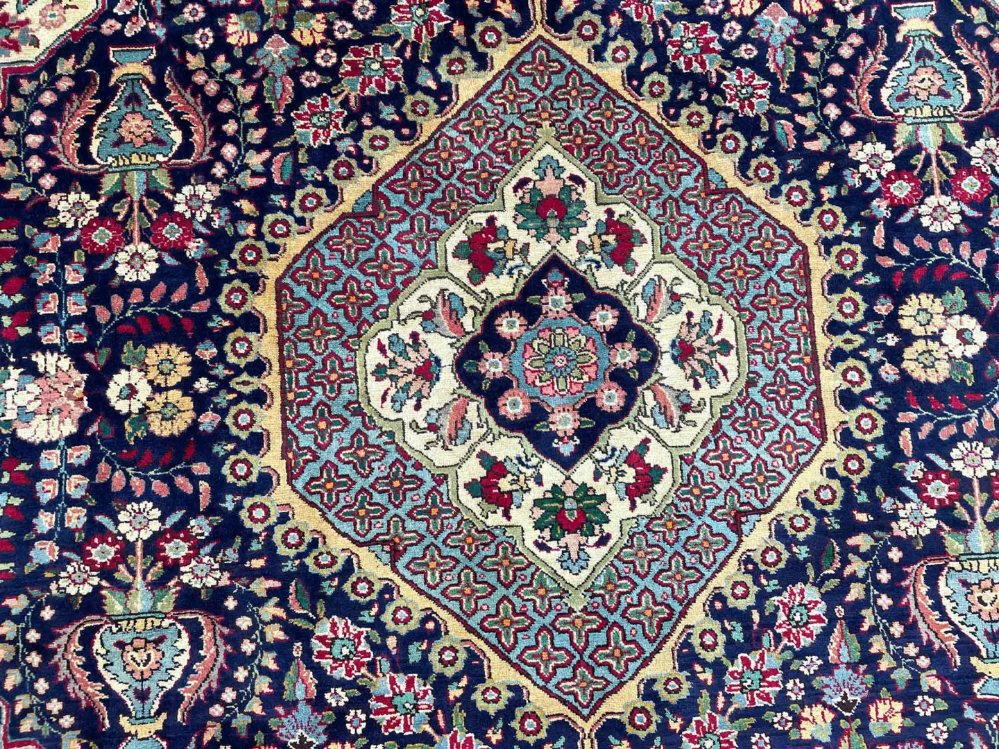 Persian Rug Tabriz 354 x 254 cm Wool Hand-knotted