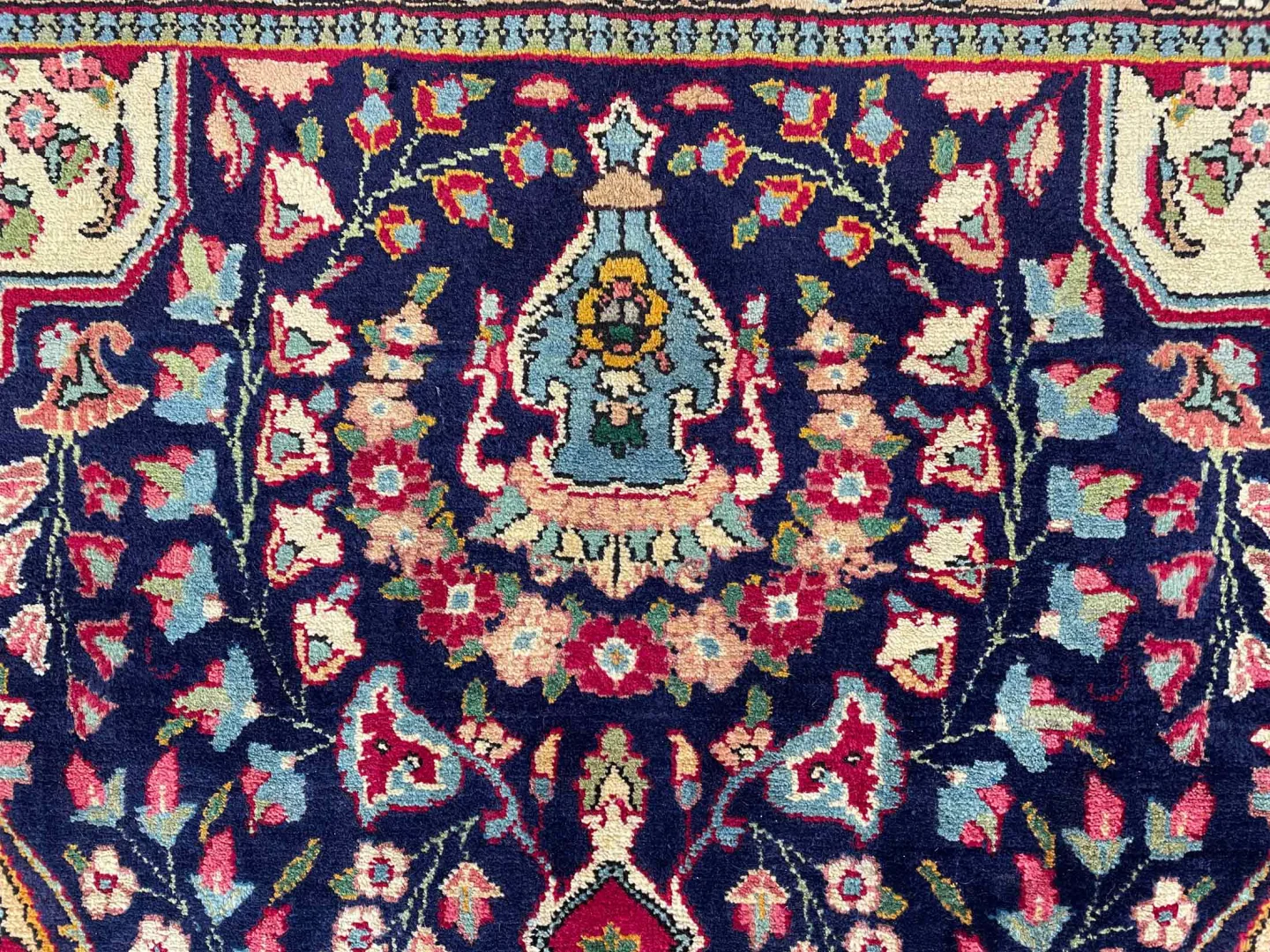 Persian Rug Tabriz 354 x 254 cm Wool Hand-knotted